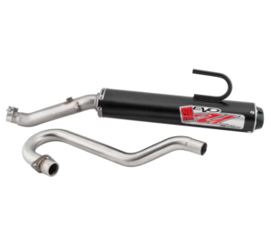 Honda RUBICON 500 Performance Exhaust - Big Gun - EXO Stainless Full System - Black - `15-`22